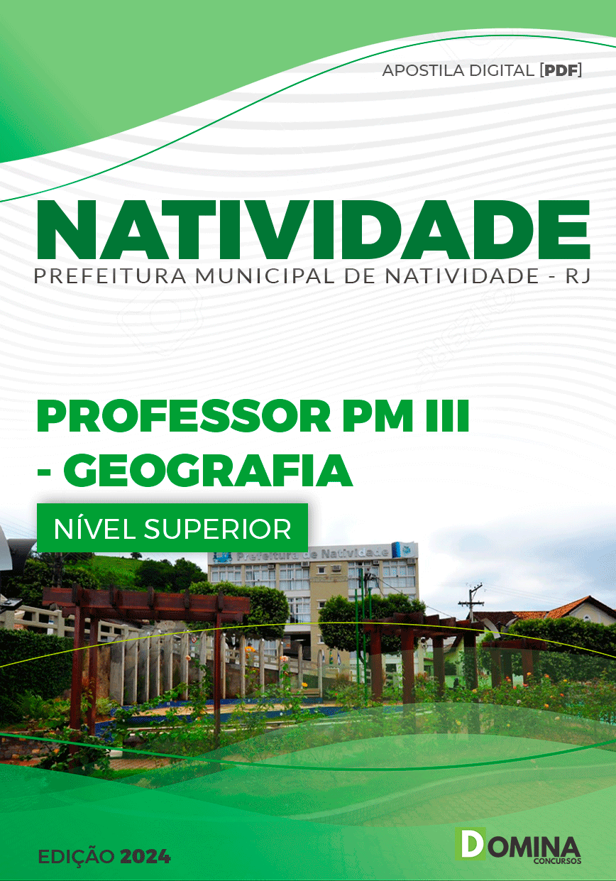 Apostila Natividade RJ 2024 Professor De Geografia