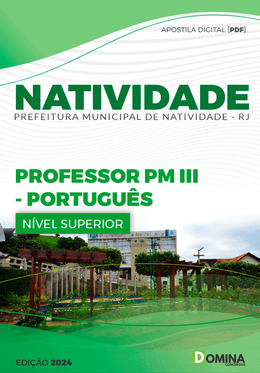 Apostila Natividade RJ 2024 Professor De Português