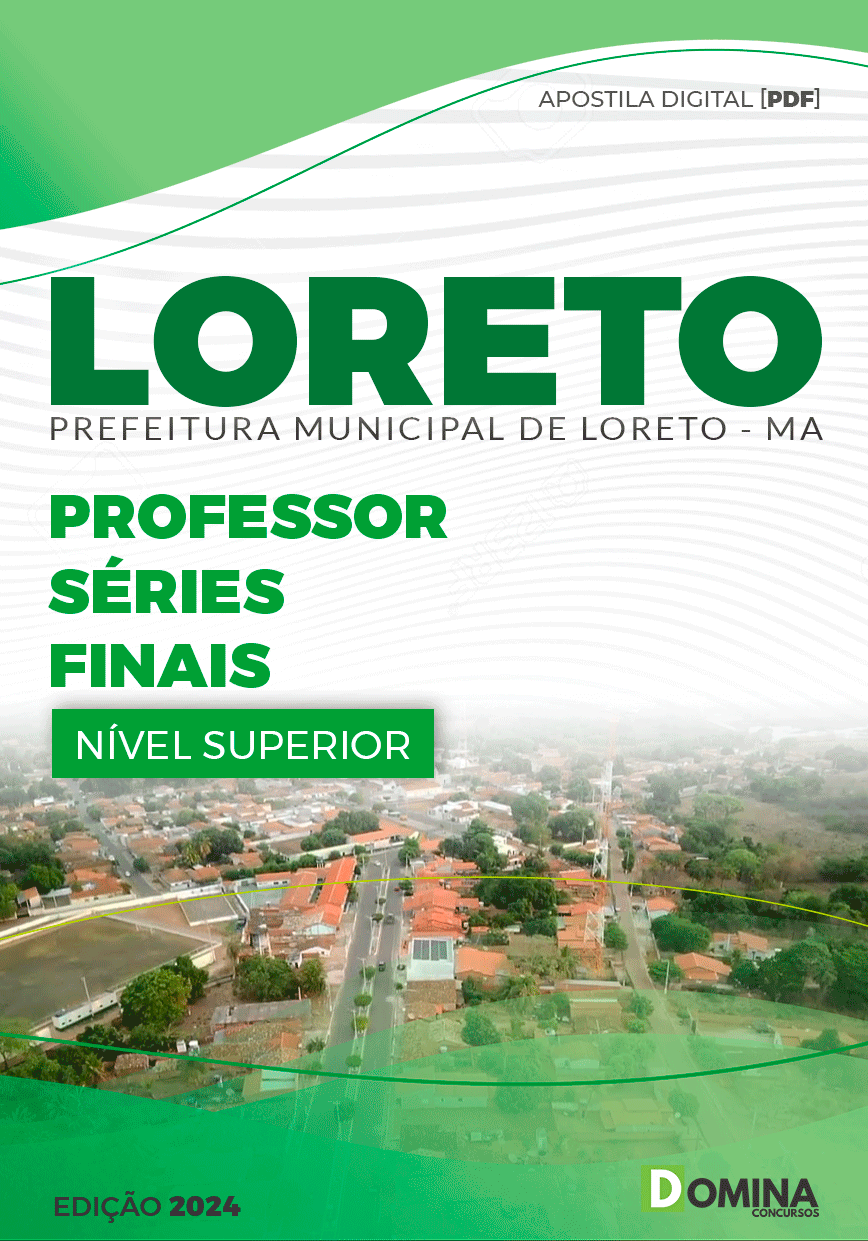 Apostila Professor de Séries Finais Loreto MA 2024