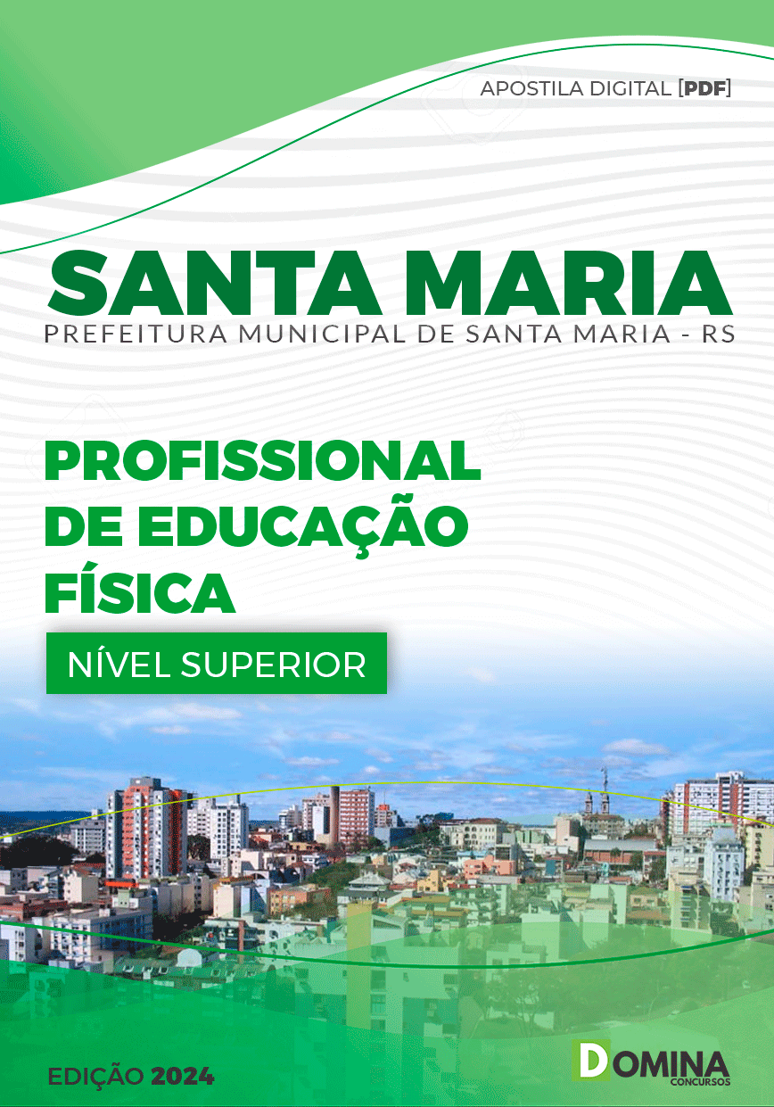 Apostila Profissional de Educação Física Santa Maria RS 2024