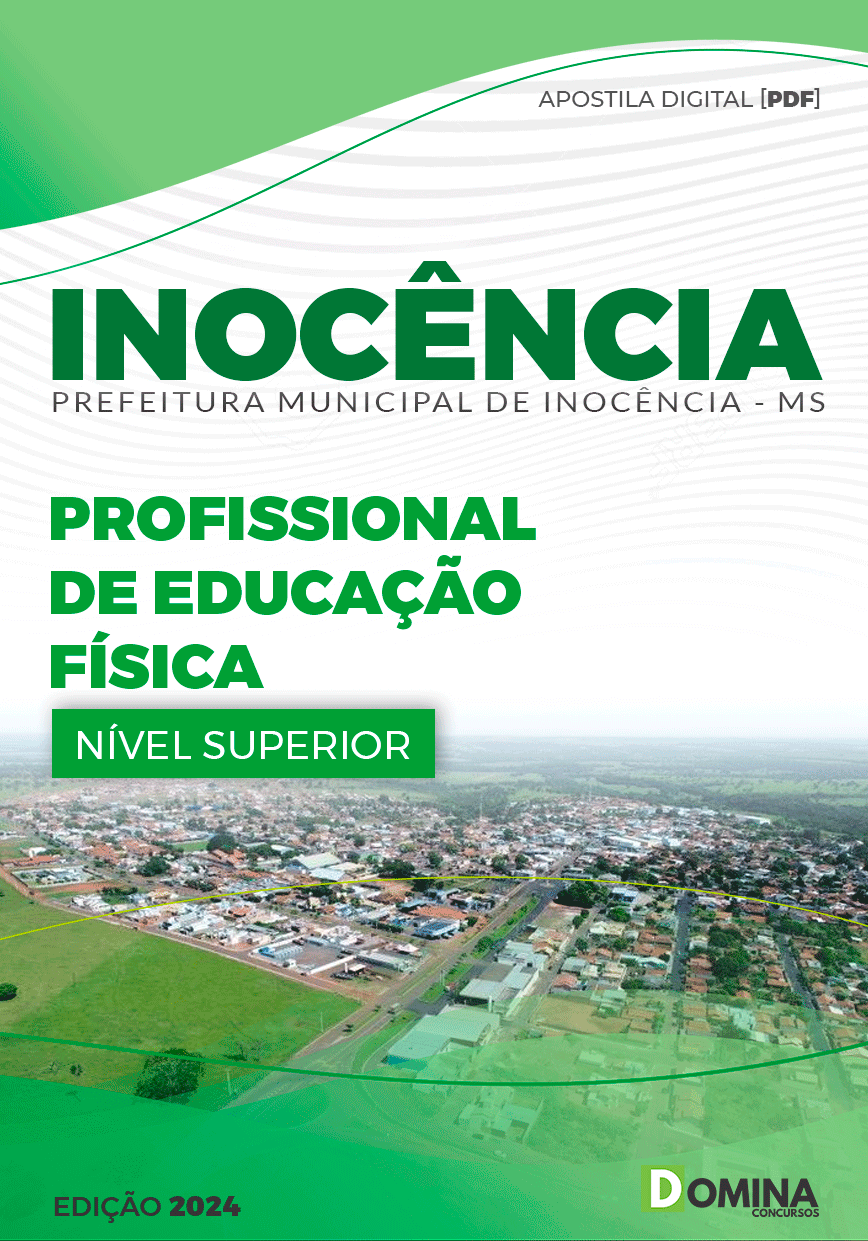 Apostila Inocência MS 2024 Profissional de Educação Física