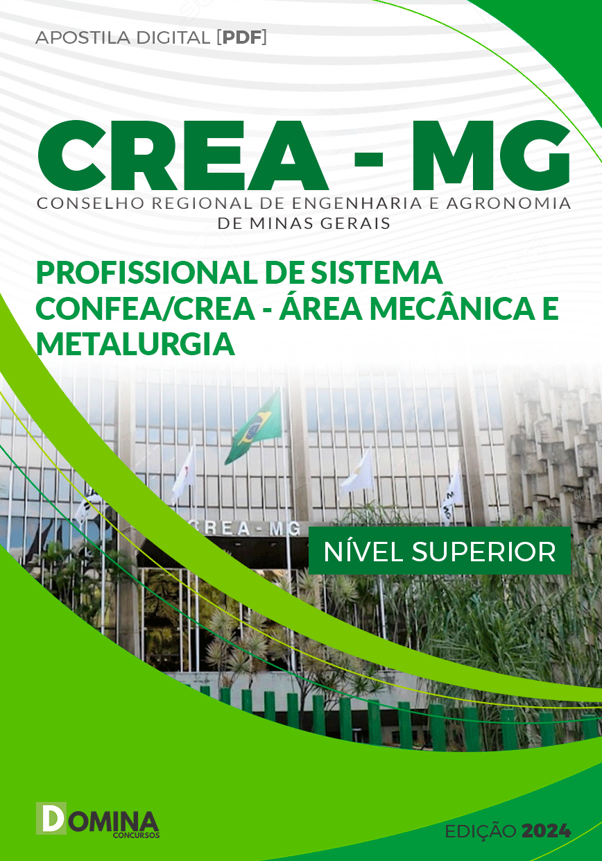 Apostila Profissional de Sistema Área Mecânica CREA MG 2024