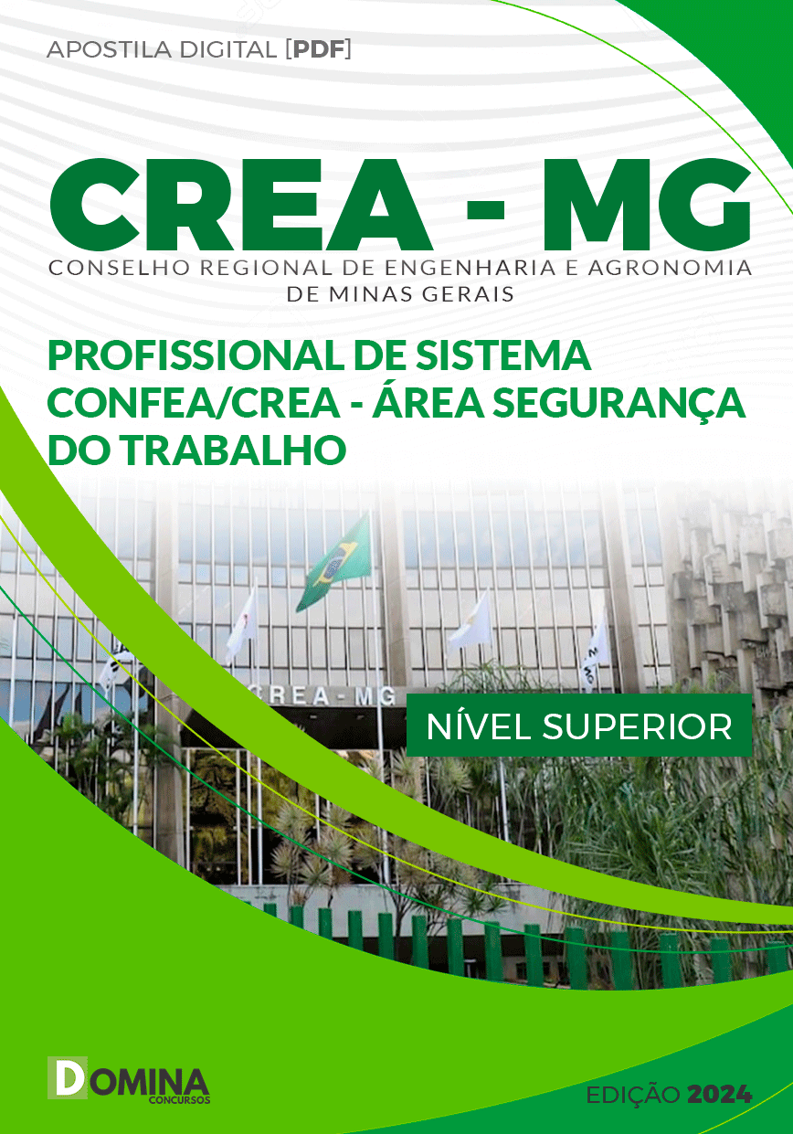 Apostila Profissional Sistema Segurança Trabalho CREA MG 2024