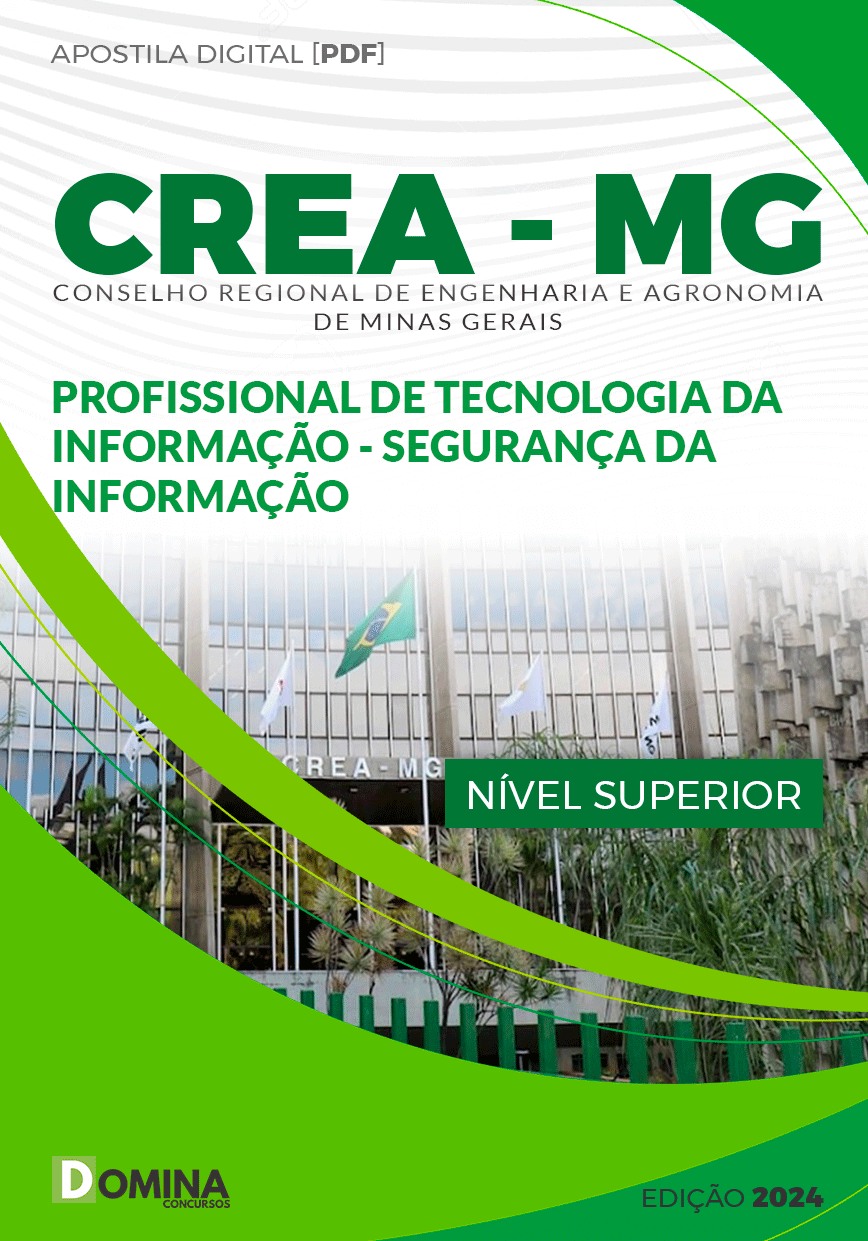 Apostila Profissional Segurança da Informação CREA MG 2024