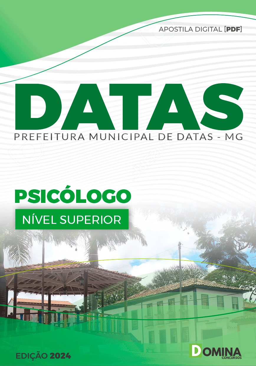 Apostila Psicólogo Datas MG 2024