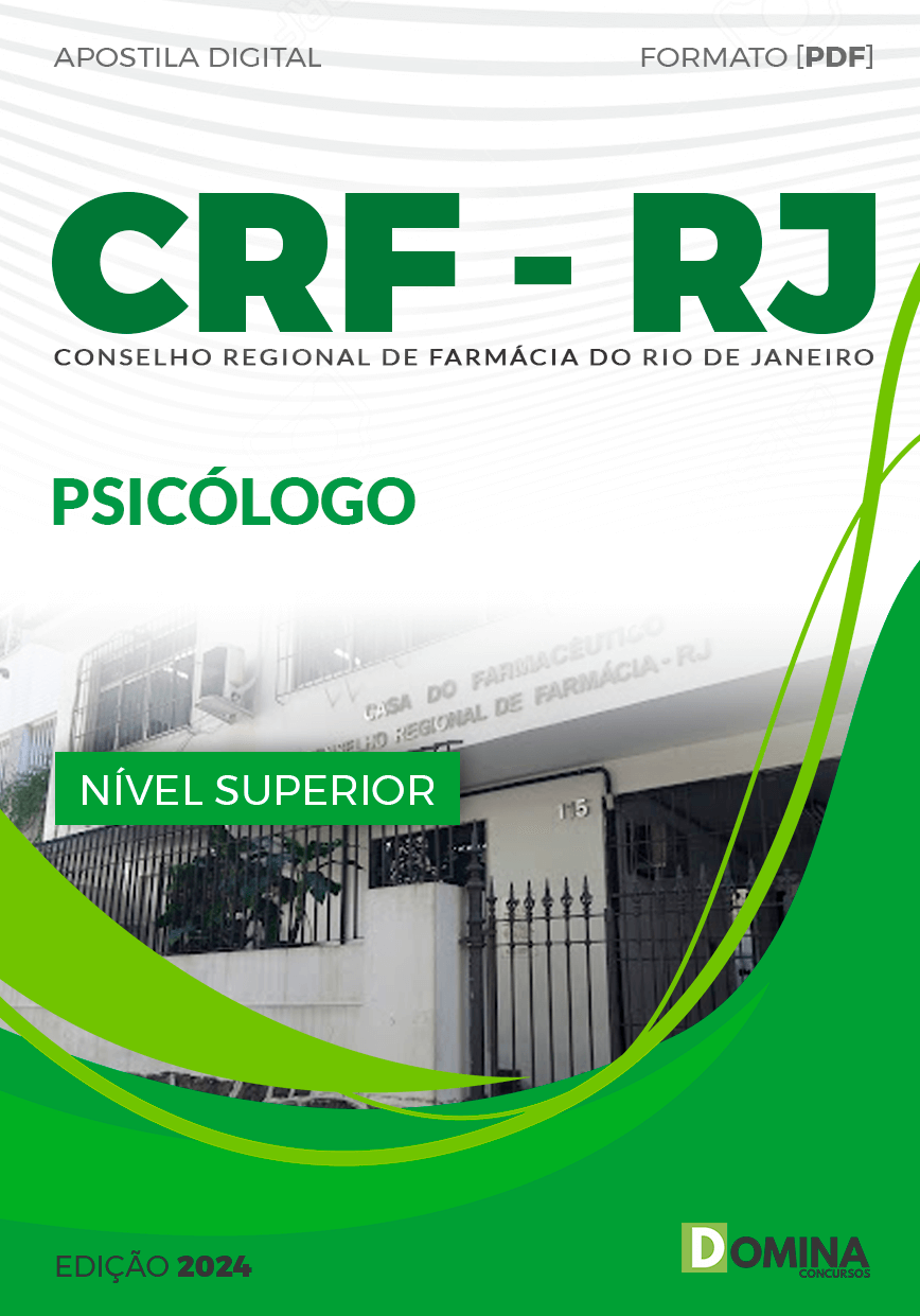 Apostila Psicólogo CRF RJ 2024