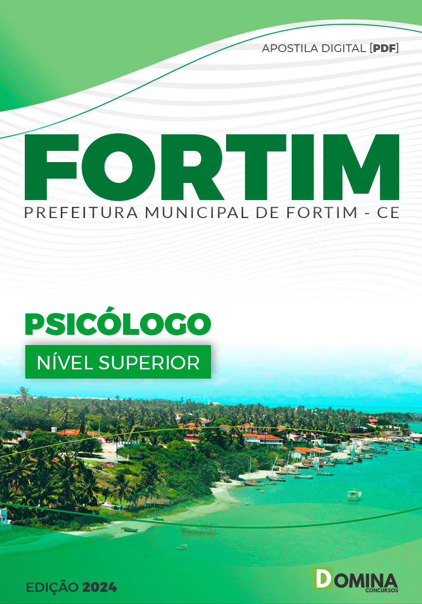 Apostila Psicólogo Fortim CE 2024