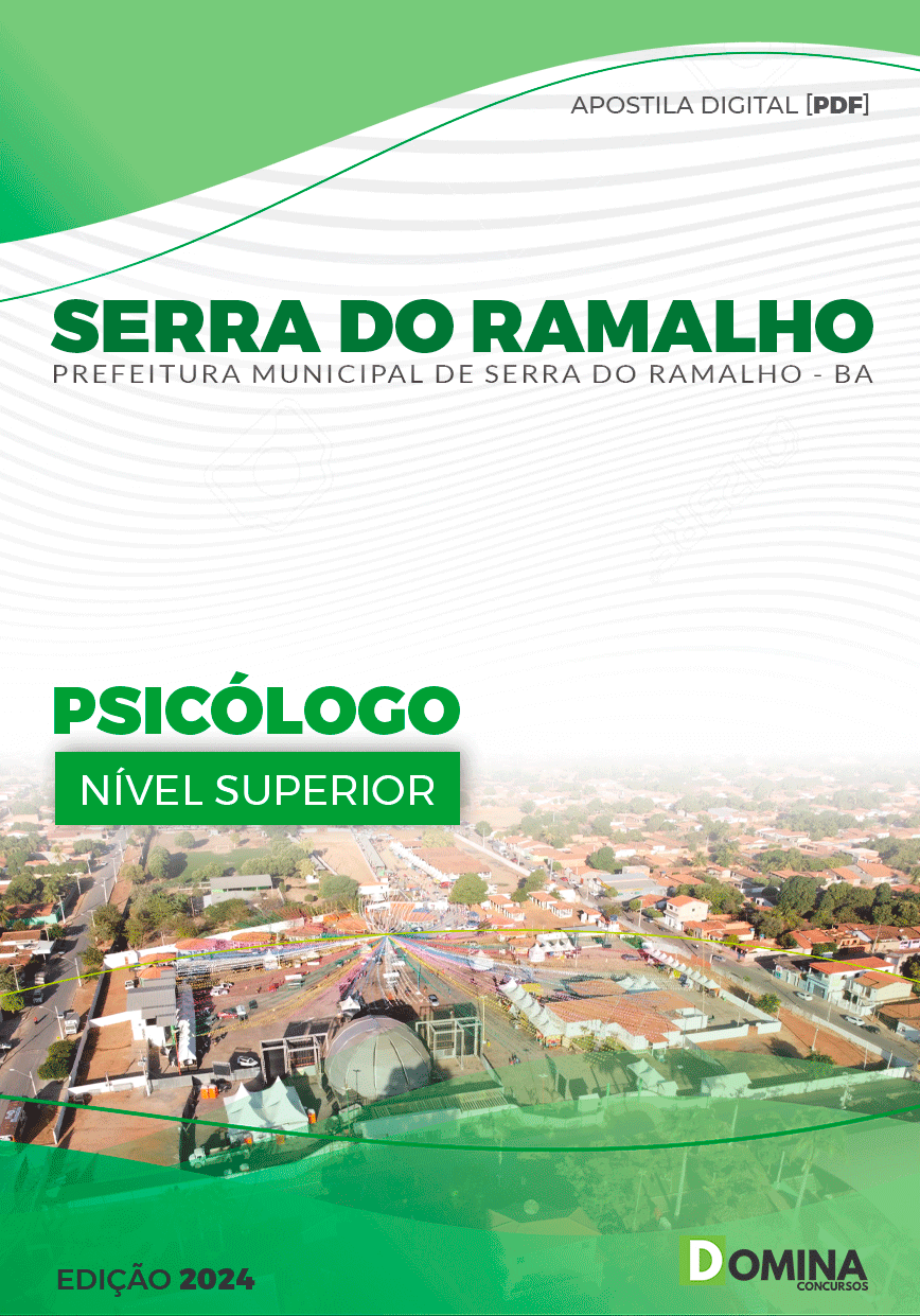 Apostila Psicólogo Serra do Ramalho BA 2024