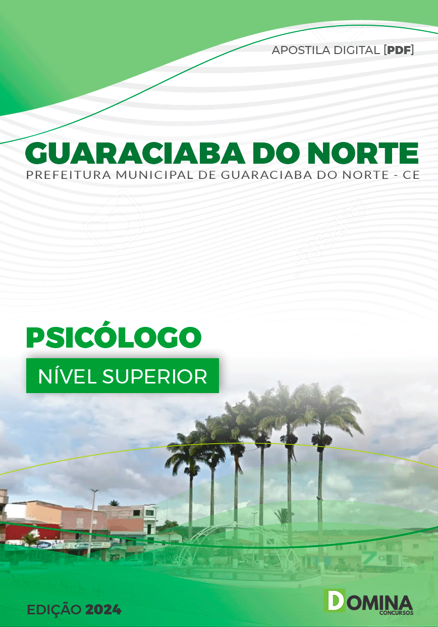 Apostila Psicólogo Guaraciaba do Norte CE 2024