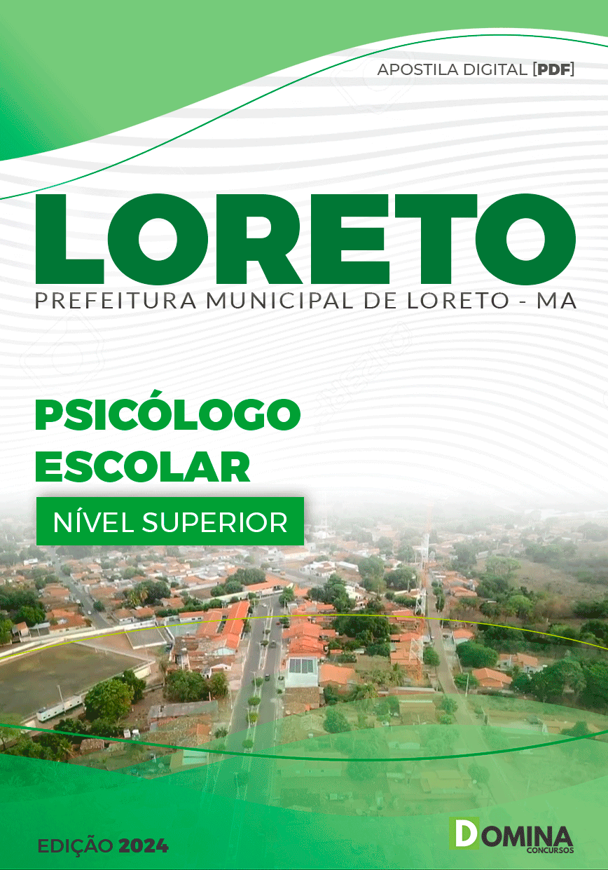 Apostila Psicólogo Escolar Loreto MA 2024