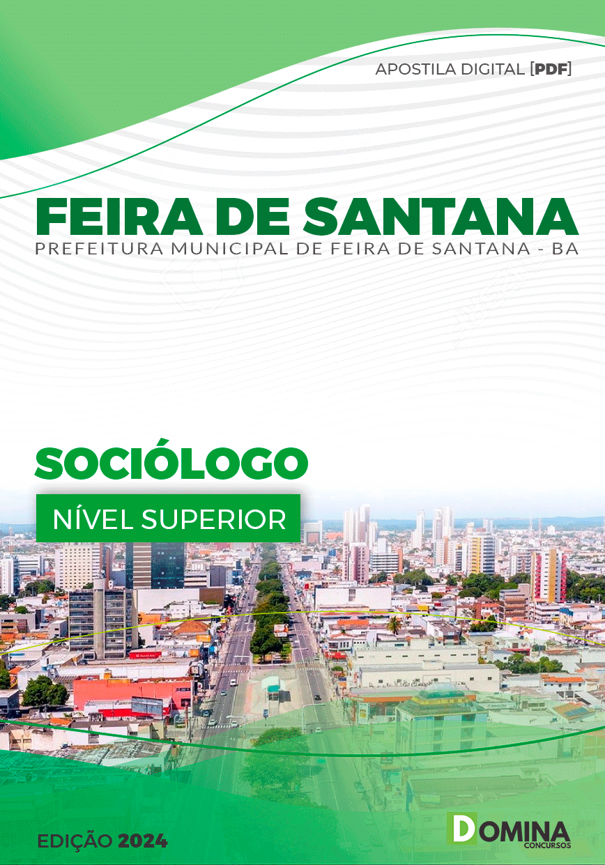 Apostila Sociólogo Feira de Santana BA 2024