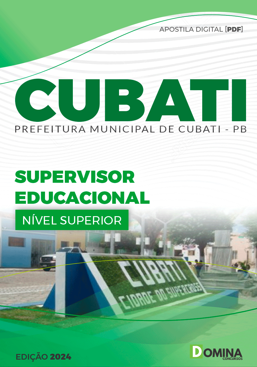 Apostila Cubati PB 2024 Supervisor Educacional