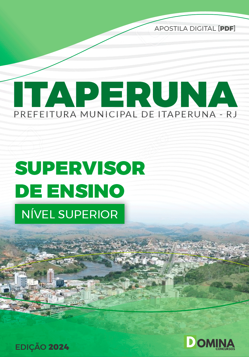 Apostila Supervisor de Ensino Itaperuna RJ 2024