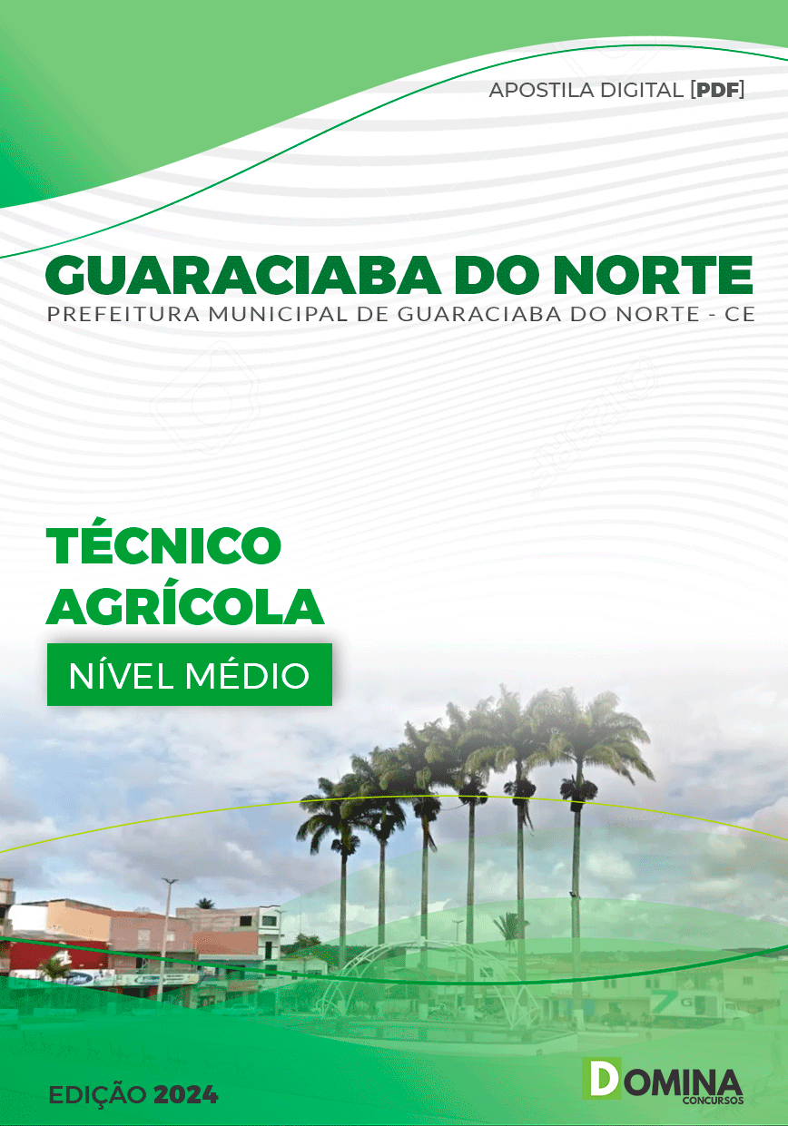 Apostila Técnico Agrícola Guaraciaba do Norte CE 2024