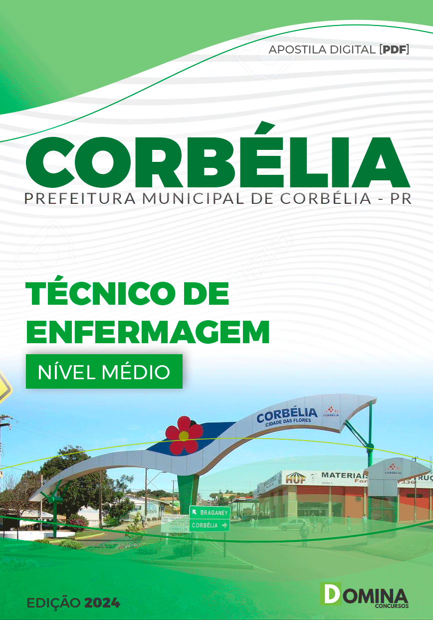 Apostila Corbélia PR 2024 Técnico De Enfermagem