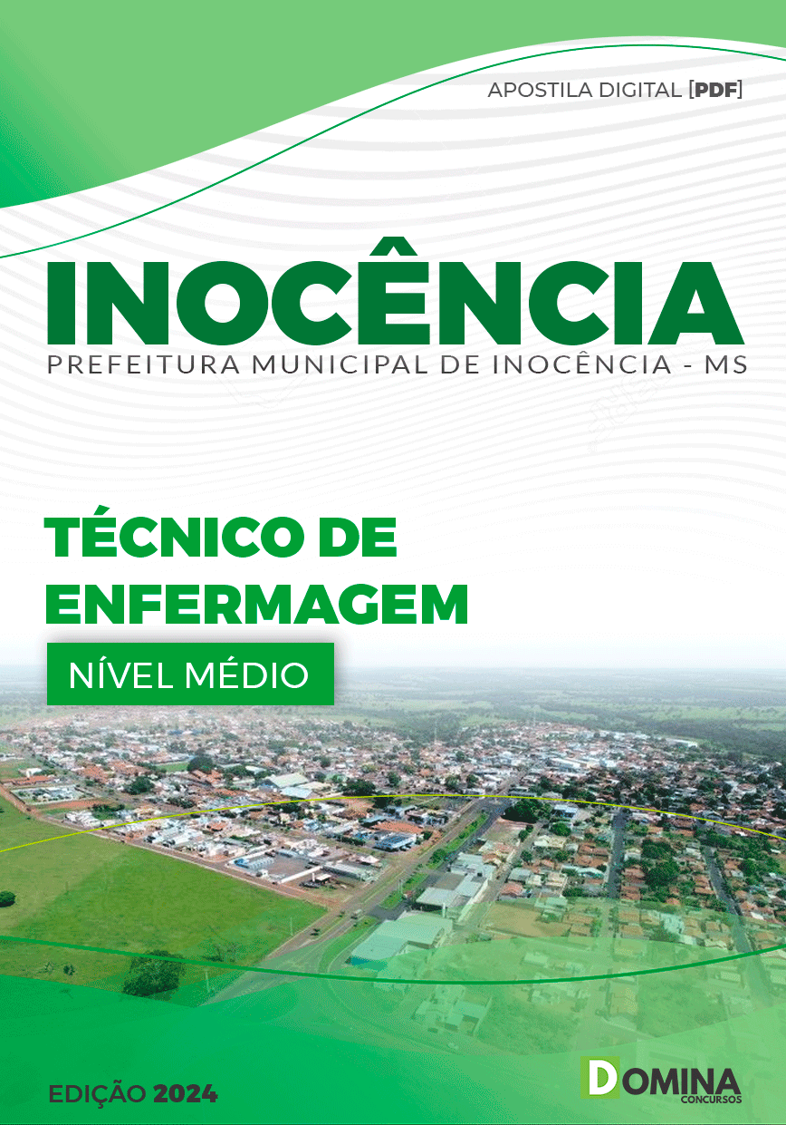 Apostila Inocência MS 2024 Técnico de Enfermagem