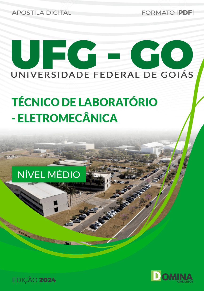 Apostila UFG GO 2024 Técnico De Laboratório Eletromecânica