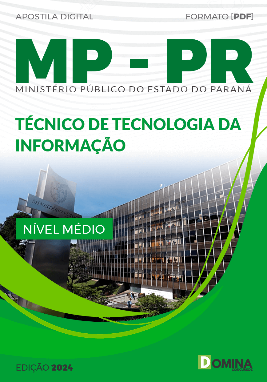 Apostila MP PR 2024 Técnico De Tecnologia Da Informação