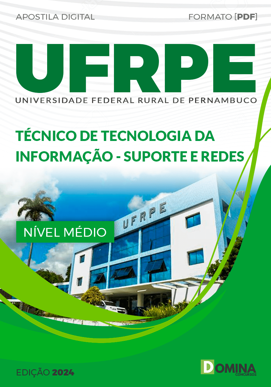 Apostila Técnico Tecnologia da Informação Suporte UFRPE 2024