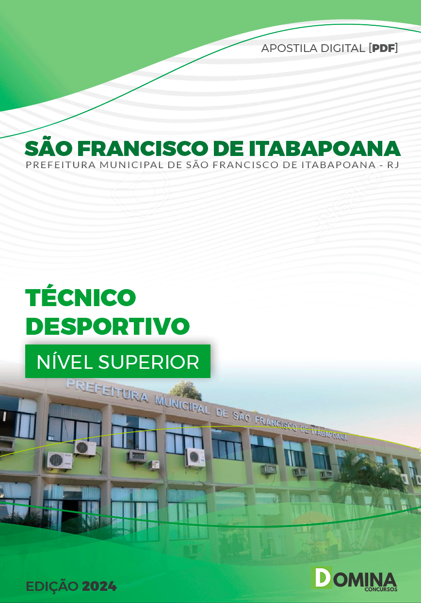 Apostila Técnico Desportivo São Francisco Itabapoana RJ 2024