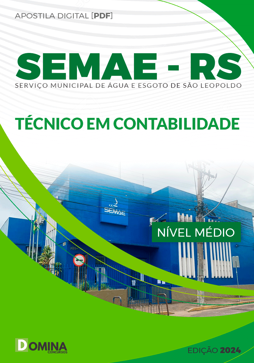 Apostila Técnico em Contabilidade SEMAE São Leopoldo RS 2024