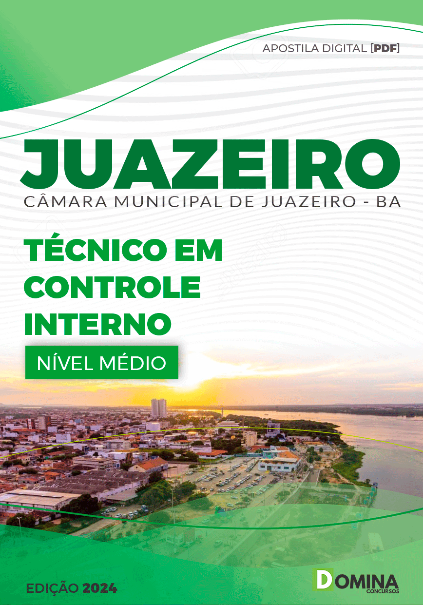 Apostila Câmara Juazeiro BA 2024 Técnico Em Controle Interno