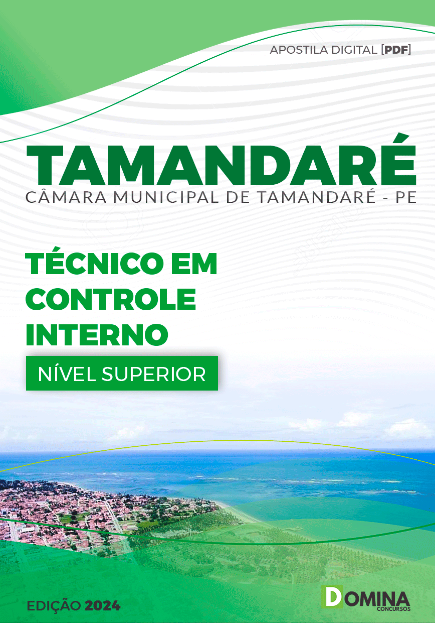 Apostila Técnico em Controle Interno Câmara Tamandaré PE 2024