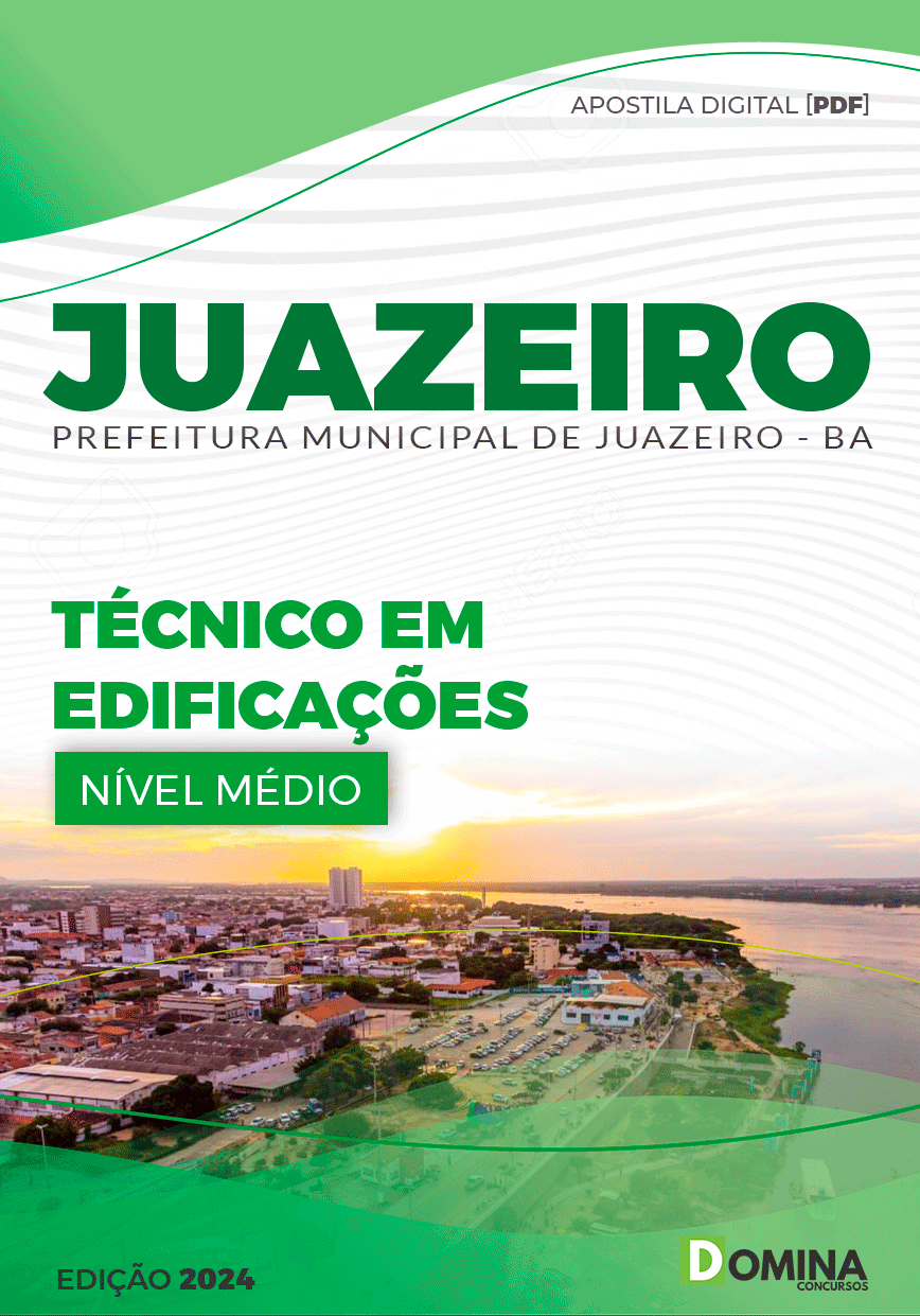 Apostila Juazeiro BA 2024 Técnico Em Edificações