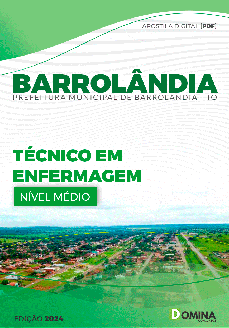 Apostila Barrolândia TO 2024 Técnico Em Enfermagem