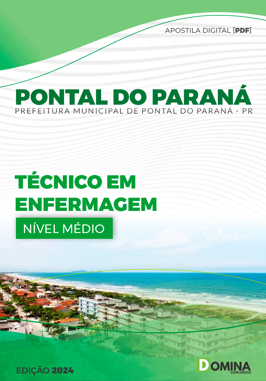 Apostila Técnico em Enfermagem Pontal do Paraná PR 2024