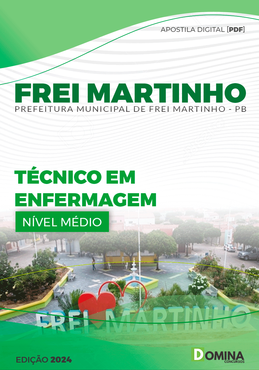 Apostila Frei Martinho PB 2024 Técnico Em Enfermagem