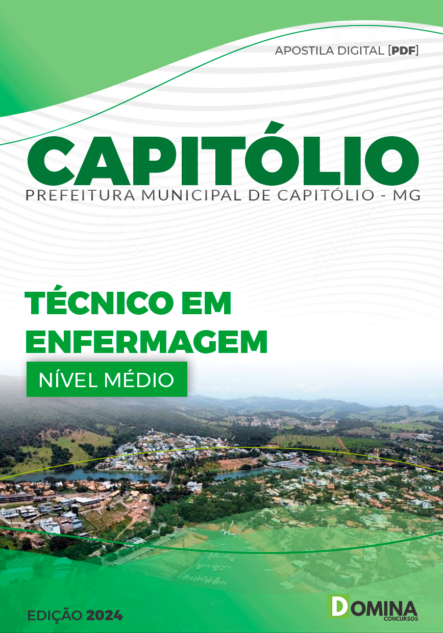 Apostila Capitólio MG 2024 Técnico Em Enfermagem