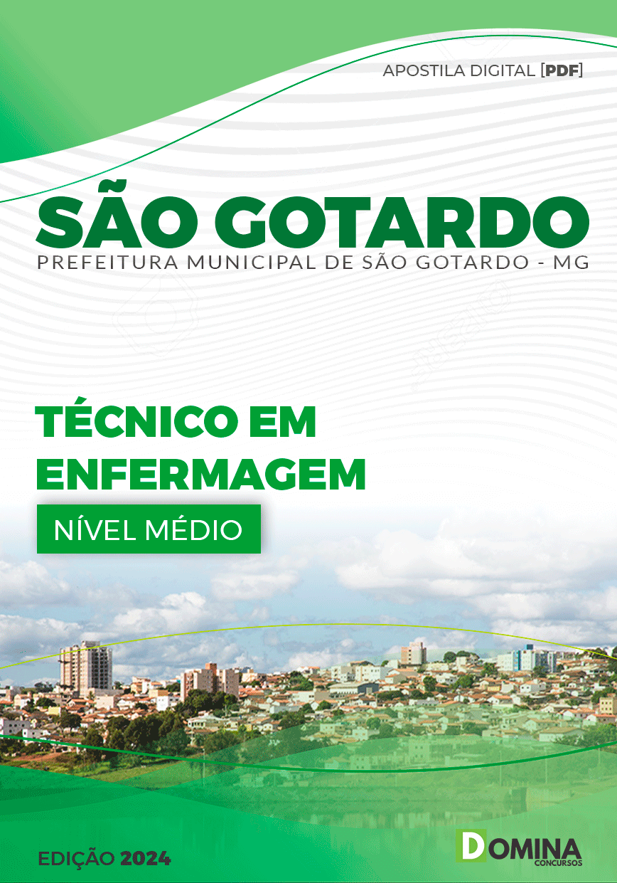 Apostila Técnico em Enfermagem São Gotardo MG 2024