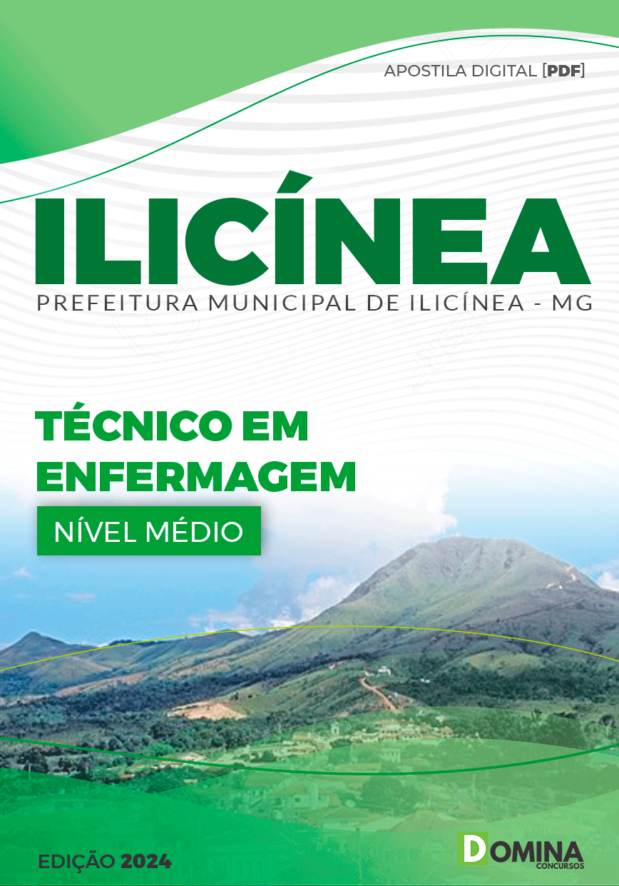 Apostila Ilicínea MG 2024 Técnico Em Enfermagem