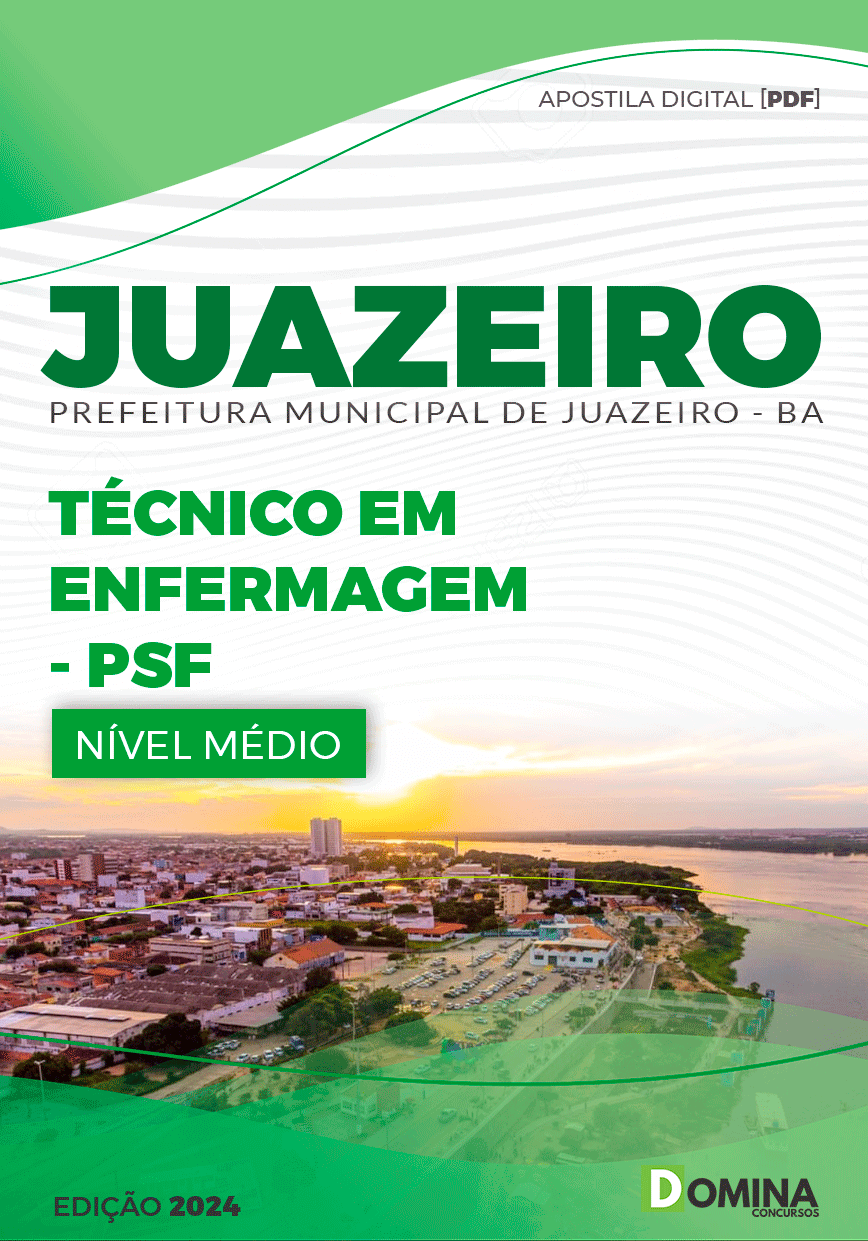 Apostila Juazeiro BA 2024 Técnico Em Enfermagem PSF