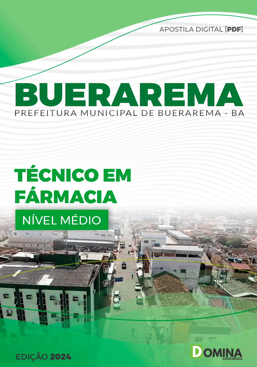 Apostila Buerarema BA 2024 Técnico Em Farmácia