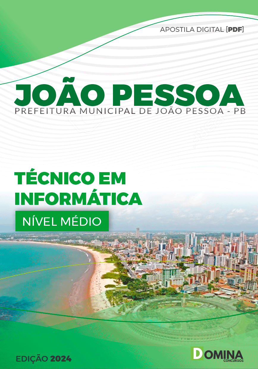 Apostila João Pessoa PB 2024 Técnico Em Informática