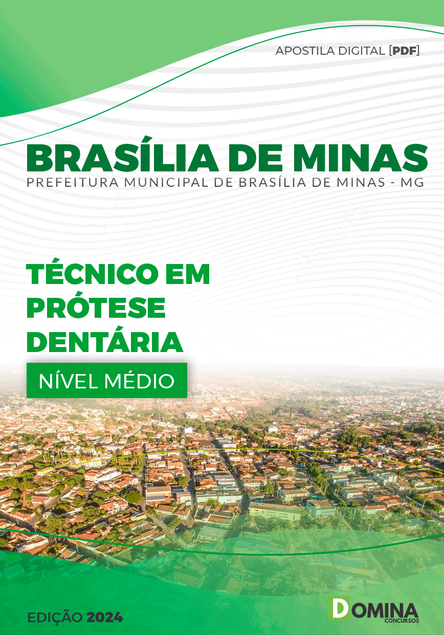 Apostila Brasília De Minas MG 2024 Técnico Em Prótese Dentaria