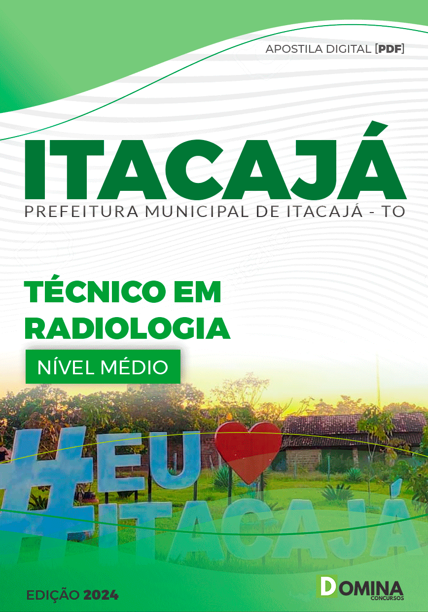 Apostila Técnico em Radiologia Itacajá TO 2024