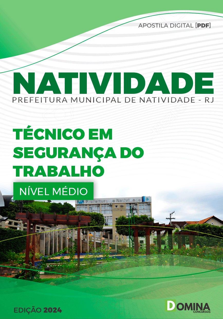 Apostila Natividade RJ 2024 Técnico Em Segurança Do Trabalho