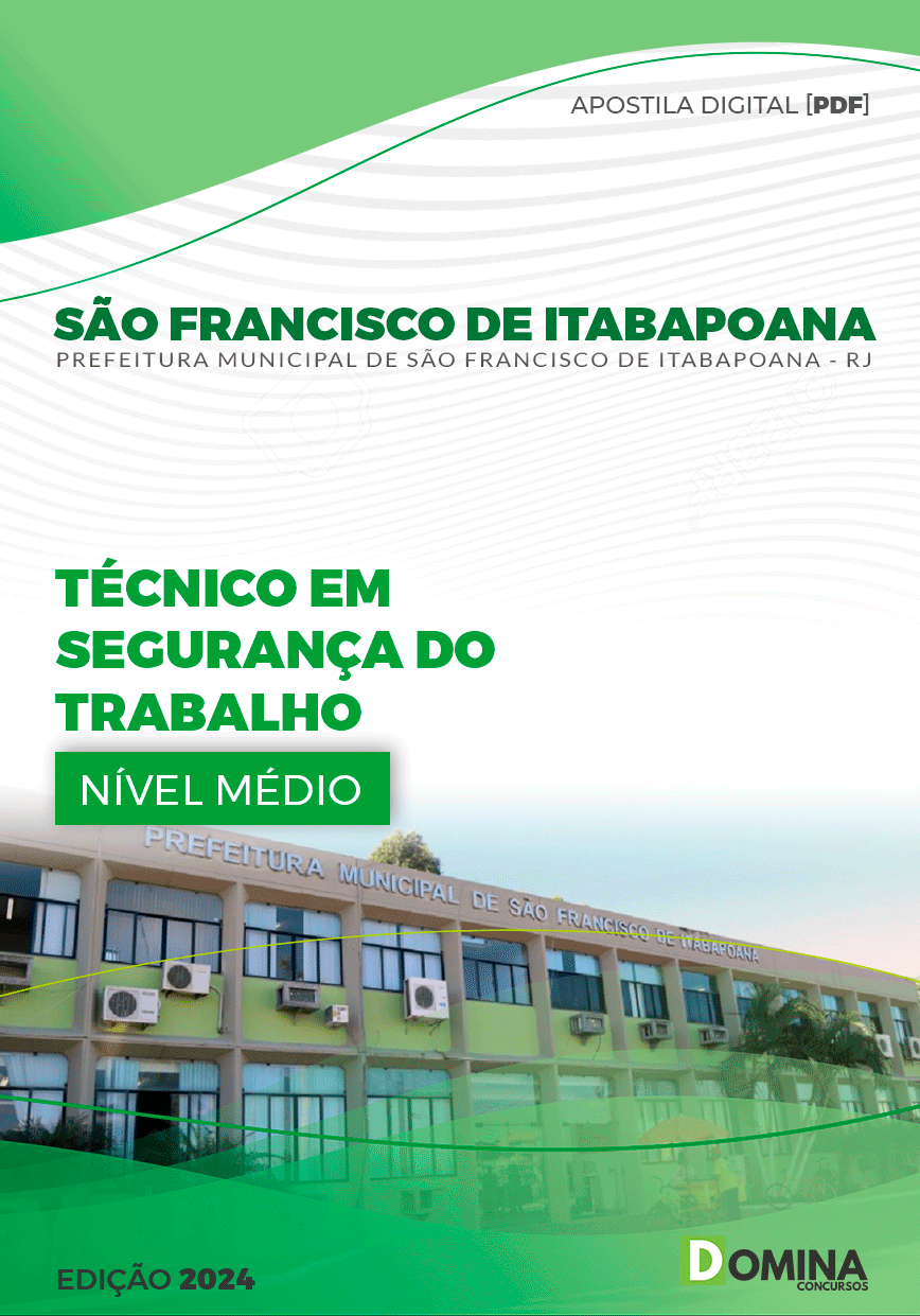 Apostila Técnico Seg Trabalho São Francisco Itabapoana RJ 2024