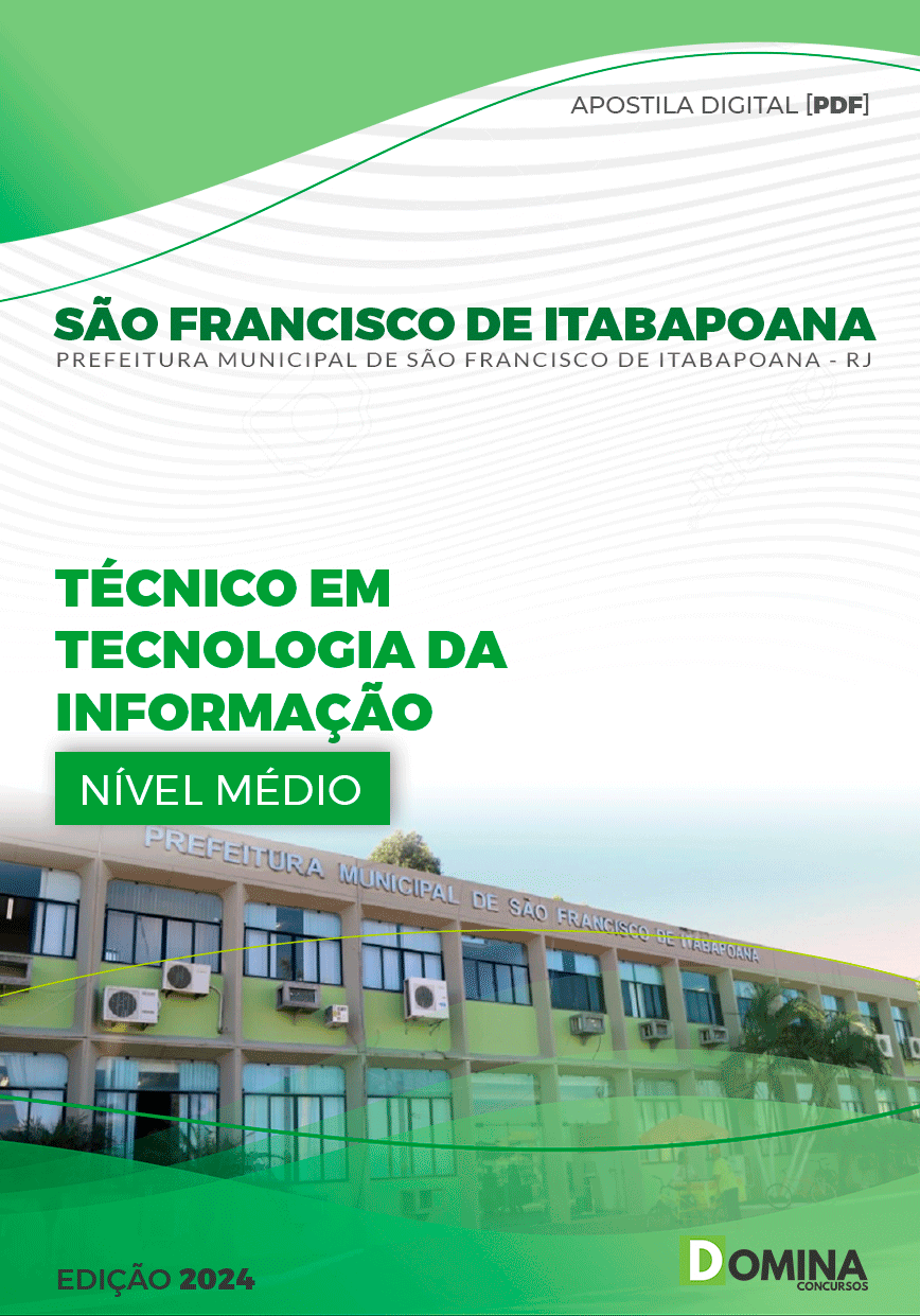 Apostila Técnico em TI São Francisco Itabapoana RJ 2024