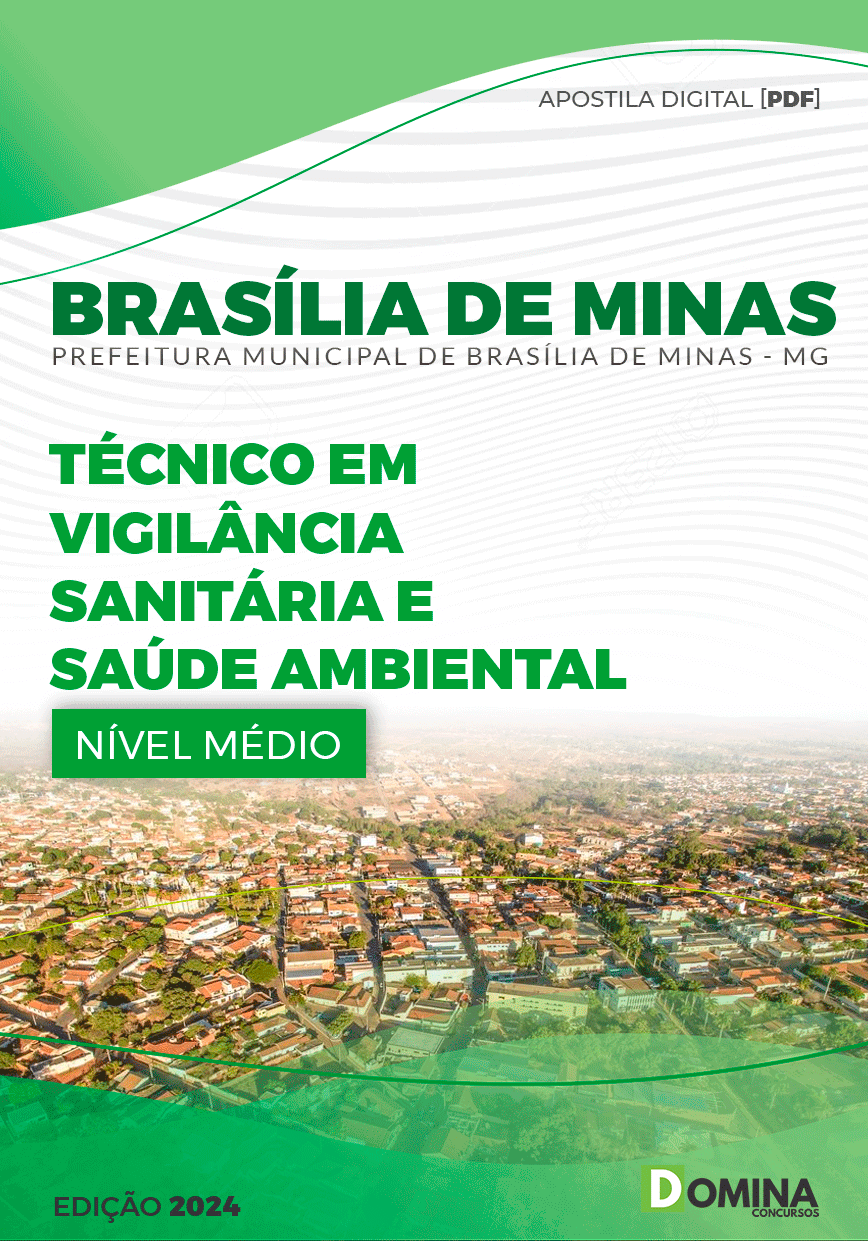 Apostila Brasília De Minas MG 2024 Técnico Vigilância Sanitária