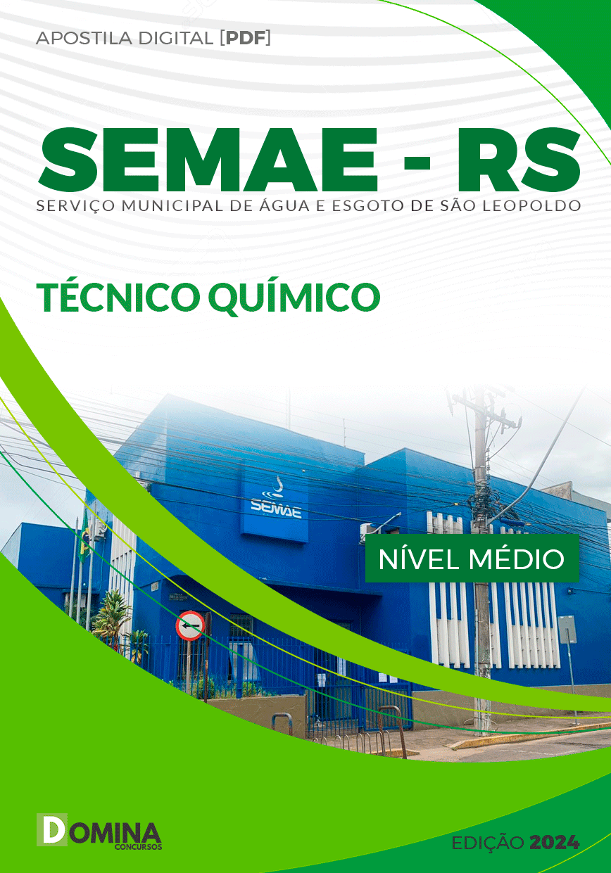 Apostila Técnico Químico SEMAE São Leopoldo RS 2024