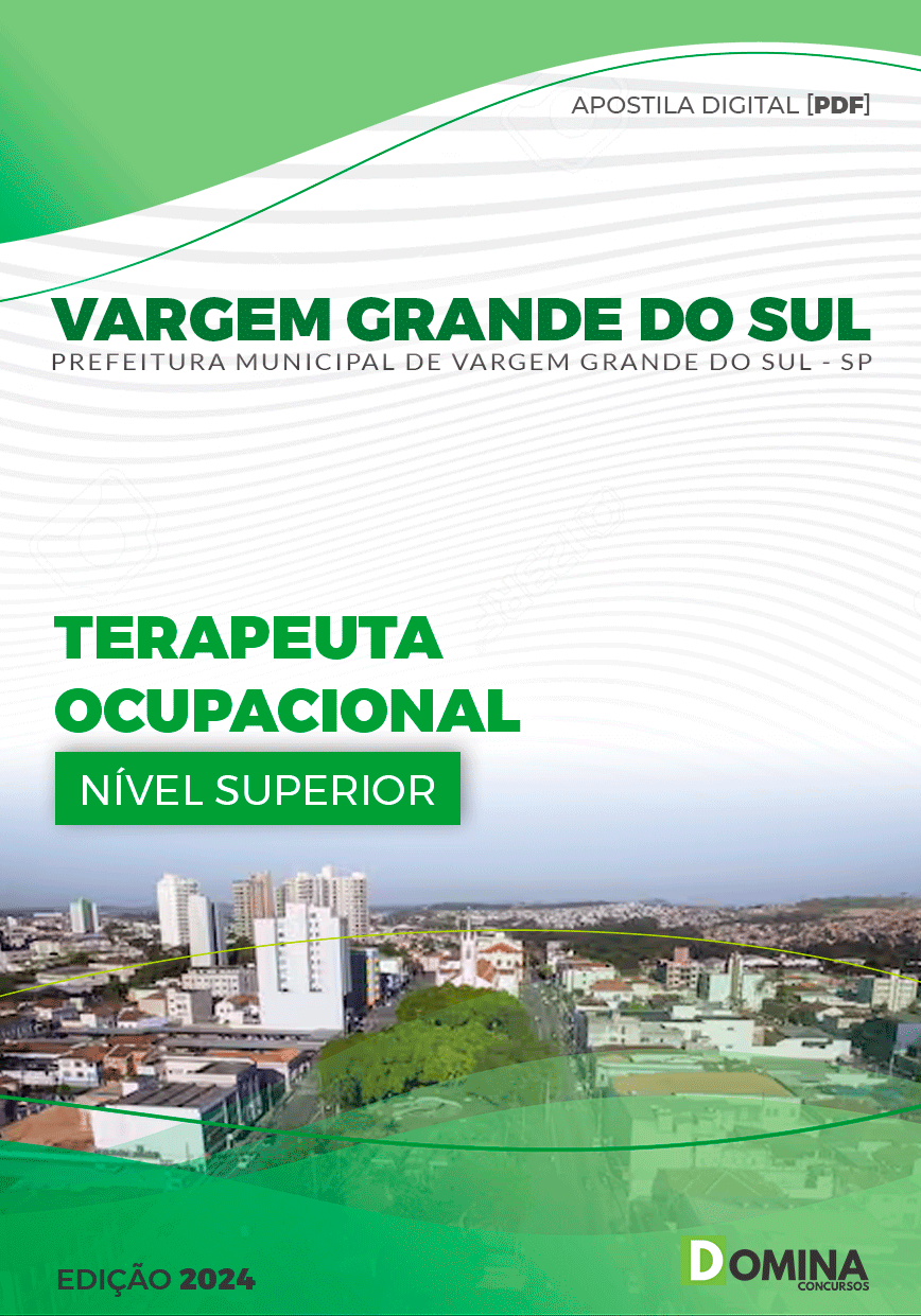 Apostila Vargem Grande do Sul SP 2024 Terapeuta Ocupacional