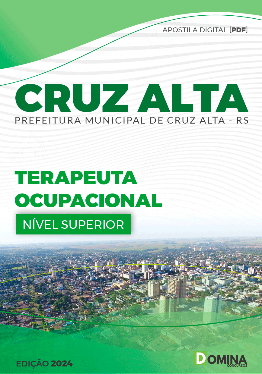 Apostila Terapeuta Ocupacional Cruz Alta RS 2024