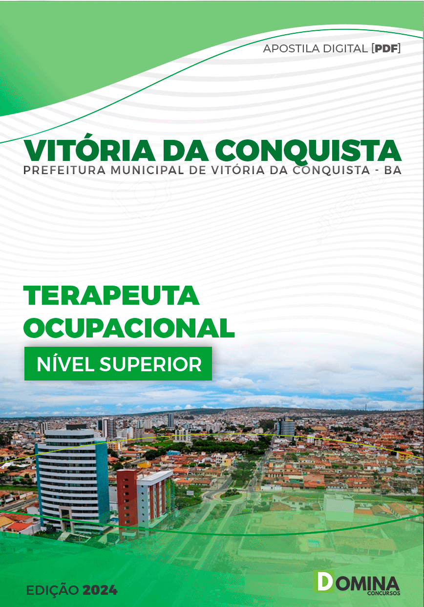 Apostila Vitória Da Conquista BA 2024 Terapeuta Ocupacional