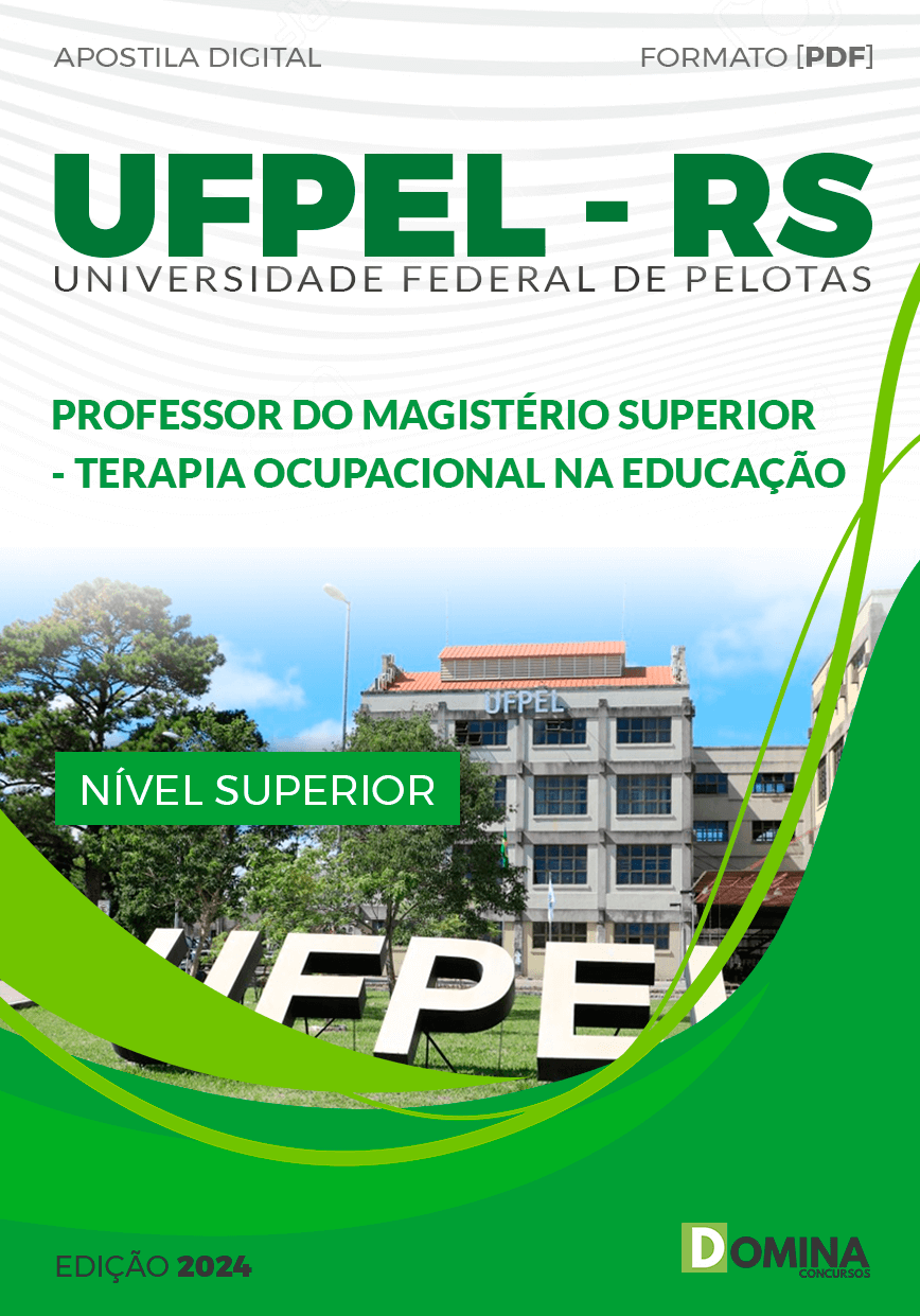 Apostila Professor Terapia Ocupacional Educação UFPel RS 2024