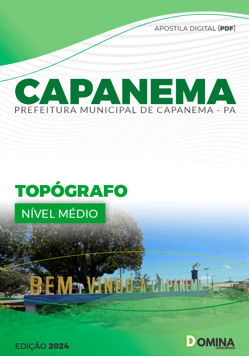 Apostila Capanema PA 2024 Topógrafo