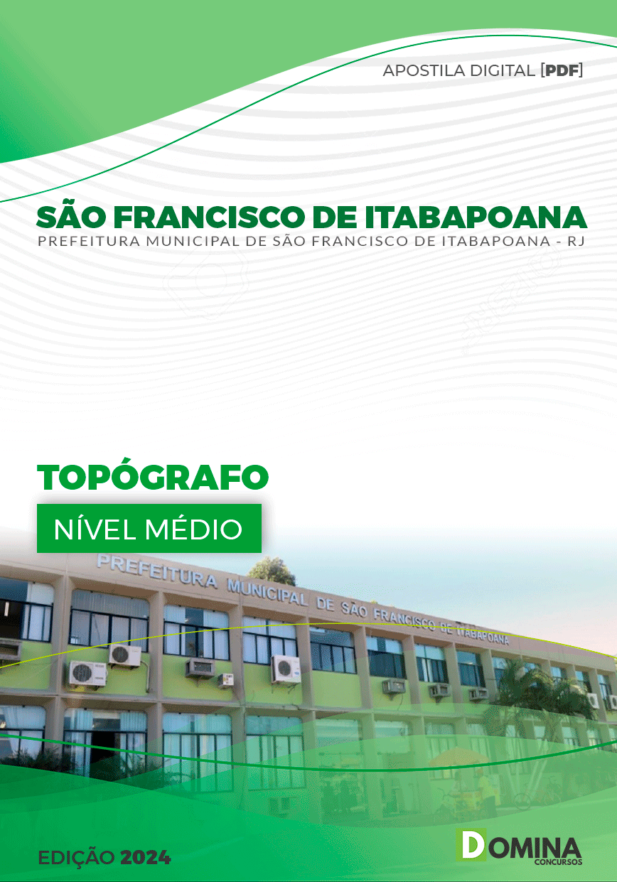 Apostila Topógrafo São Francisco Itabapoana RJ 2024